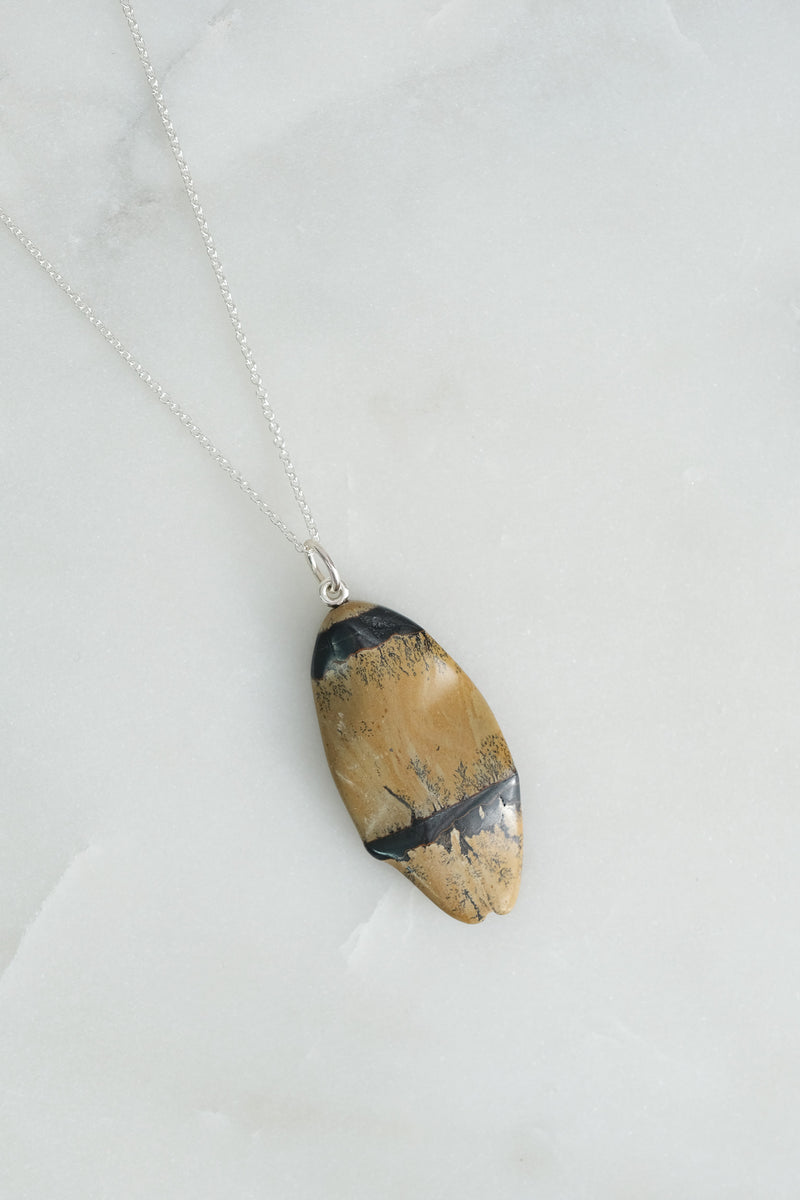 ÉCHANTILLON // Collier Jaspe // Argent