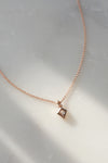 Kite diamond necklace 0,19ct