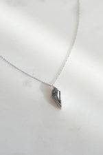 IMPERFECT // Kite salt & pepper diamond necklace