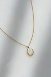 Opal necklace 0.95ct