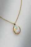 Opal necklace 0.95ct
