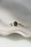 ISLA Ring // 1ct Green Sapphire