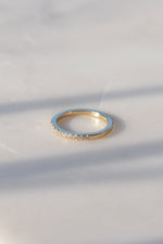 LUMA ring // 9 diamonds