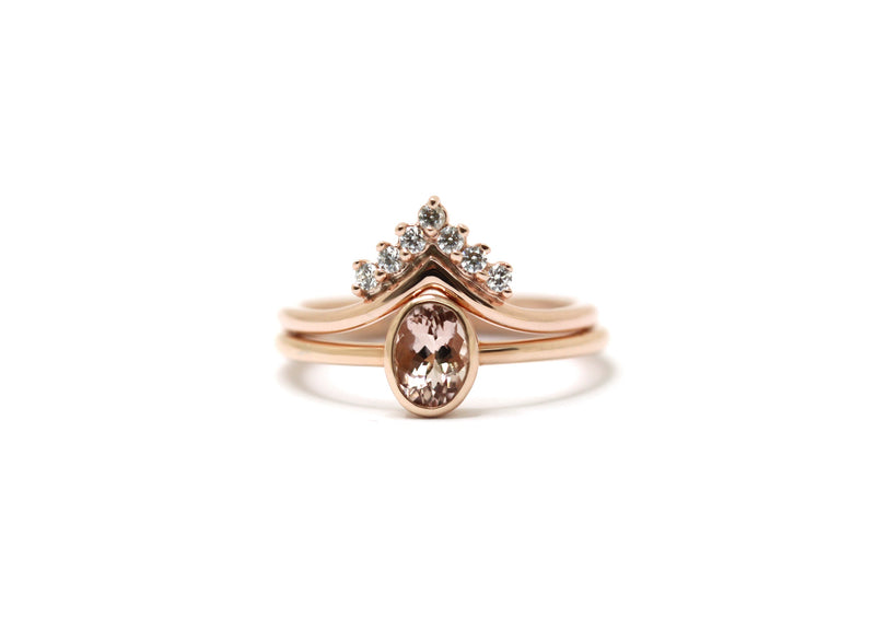 Bague MILA // Grenat Malaya