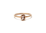 Bague MILA // Grenat Malaya