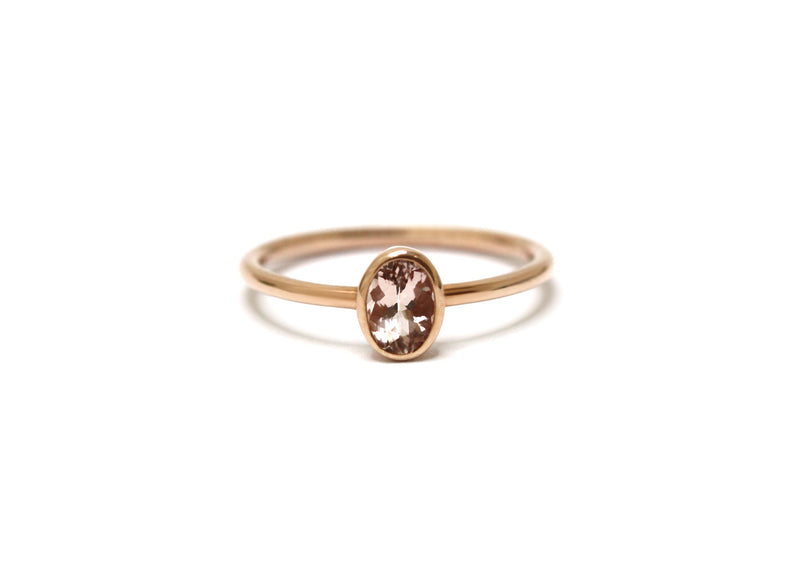 Bague MILA // Grenat Malaya