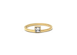 Bague STELLA // Diamant Carré