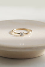Classic 4 Prong Solitaire Ring // 0.15ct