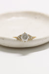 PRÊTE À PARTIR // Bague TALIA // Diamant blanc sel et poivre 1,24ct