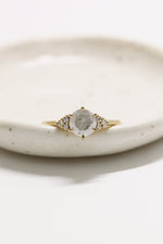 PRÊTE À PARTIR // Bague TALIA // Diamant blanc sel et poivre 1,24ct