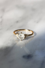 PRÊTE À PARTIR // Bague TALIA // Diamant gris pâle 1,17 ct