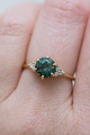 READY TO SHIP // TALIA Ring // Australian Teal Sapphire 1.76ct