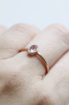 Bague MILA // Grenat Malaya