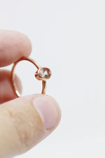 Bague MILA // Grenat Malaya