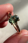 KALA Ring // Green Sapphire