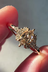 PRÊTE À PARTIR // Bague JUNE // Diamant marquise 0,26ct