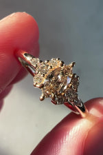 PRÊTE À PARTIR // Bague JUNE // Diamant marquise 0,26ct