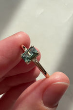 PRÊTE À PARTIR // Bague LÉA // Saphir Aqua
