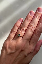 KALA Ring // Green Sapphire