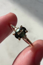 PRÊTE À PARTIR // Bague KALA // Saphir teal