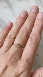 TALIA ring // Yellow sapphire