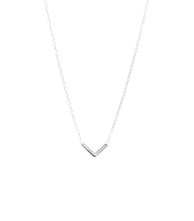 Collier chevron // Argent