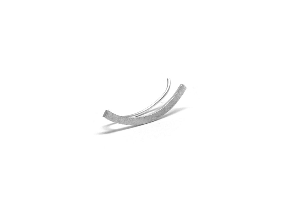 IMPARFAIT // Boucle d'oreille unitaire ''Ear cuff'' // Argent