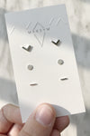 Earrings trio # 6