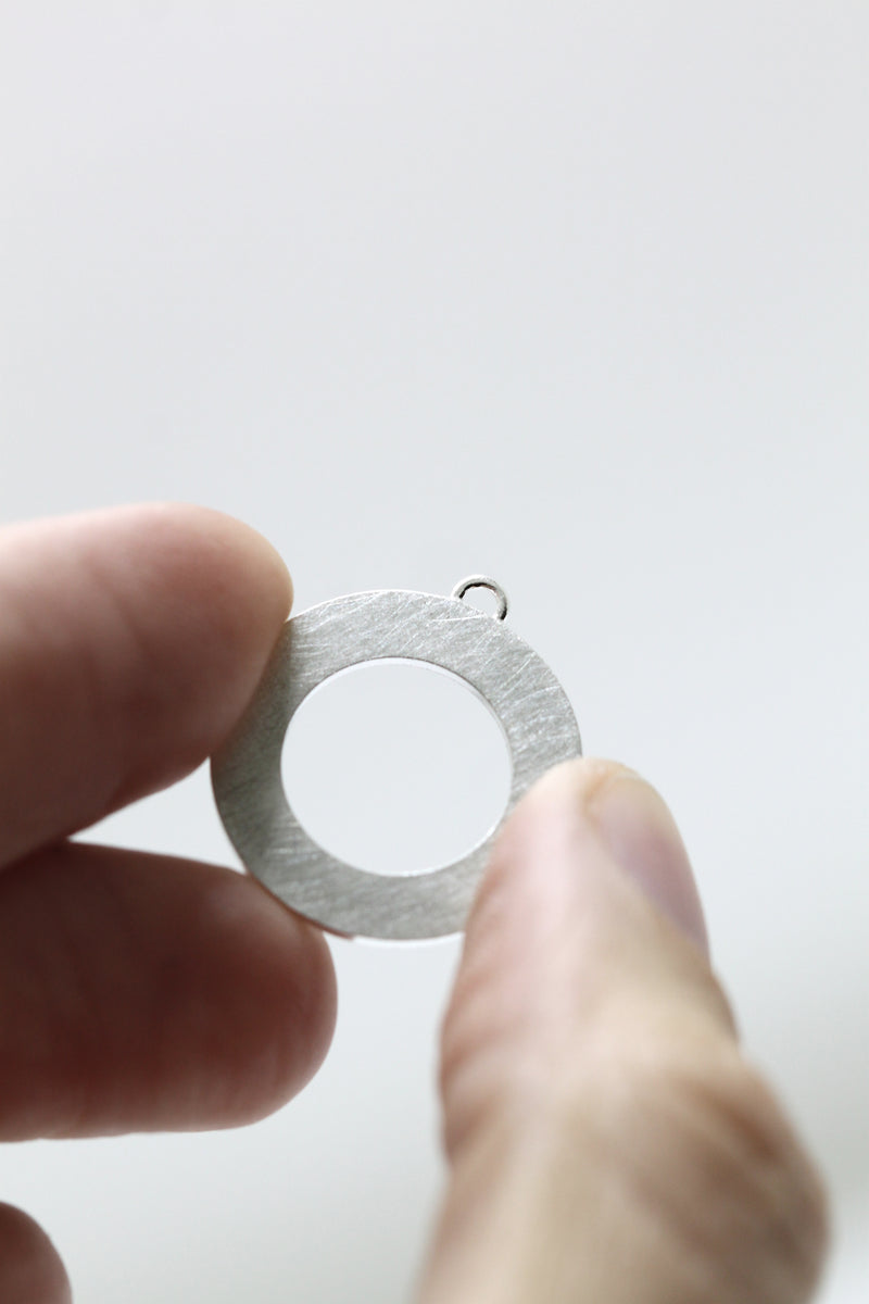 DERNIERS EXEMPLAIRES // Boucles d'oreilles cercles + arcs // Argent