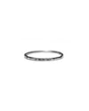 Hammered ring // Silver