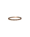 DERNIÈRE CHANCE // Bague ''skinny'' martelée // Or rempli rose 14K