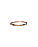 LAST CHANCE // Hammered ring // 14K rose gold filled