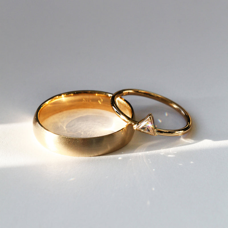 Jonc FÉLIX // 5 mm // Or 14K