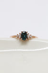 ALICE Ring - Teal Montana Sapphire