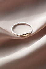 Marquise ring // 2 tones
