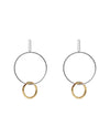 Bar earrings + double hoops
