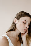 DERNIÈRE CHANCE // Boucles d'oreilles mini carrés // Argent