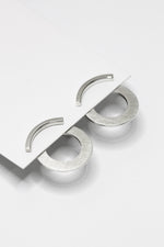 DERNIERS EXEMPLAIRES // Boucles d'oreilles cercles + arcs // Argent
