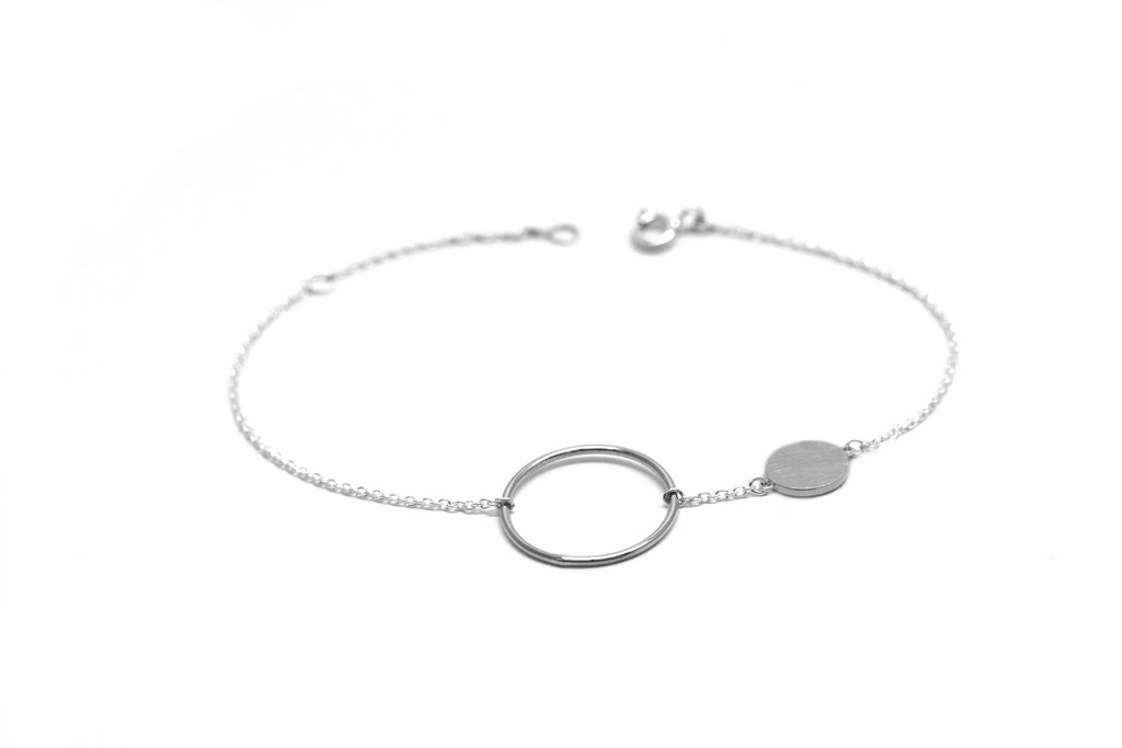 LAST CHANCE // Round bracelet // Silver