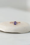 ALICE Ring - Purple Tanzania Sapphire