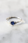 TALIA ring // Blue sapphire