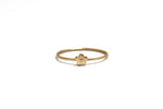 Mini daisy ring // 10k gold