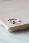 ROMANE ring // Australian pear sapphire