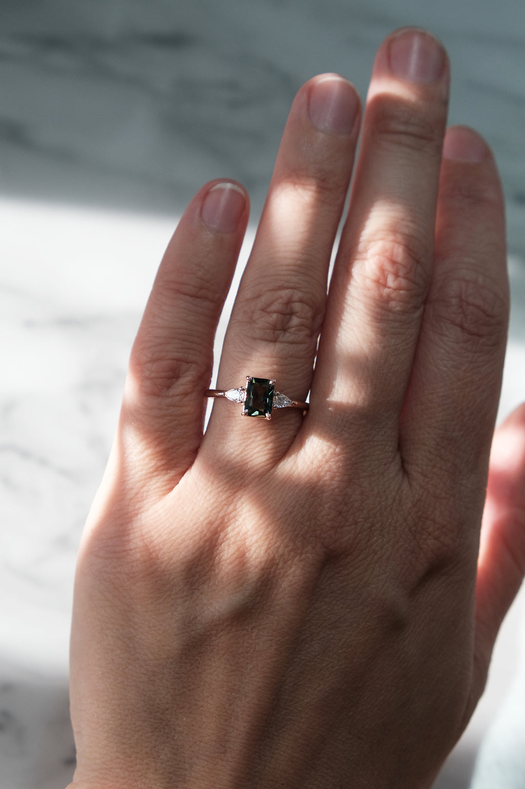 PRÊTE À PARTIR // Bague ÉDEN - Saphir Australien 0,92ct