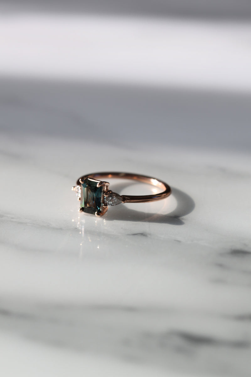 Bague ÉDEN - Saphir Australien 0,92ct