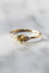 TALIA ring // Yellow sapphire