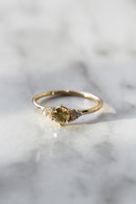 TALIA ring // Yellow sapphire
