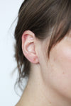 Mini hoop earrings // 14k Gold
