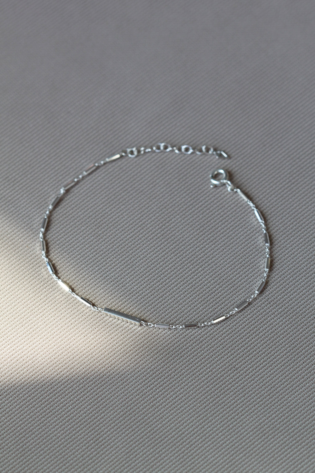 Bar bracelet // Silver