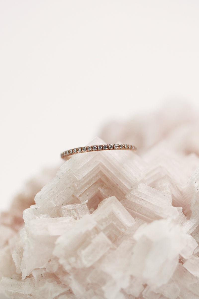 CHARLIE eternity band // Diamonds 1 mm